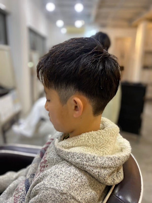 MEN’S HARE アッシュブラックベリーショート