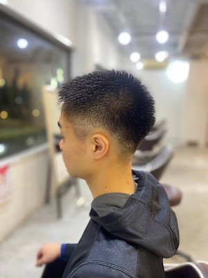 MEN’S HARE アッシュブラックベリーショート