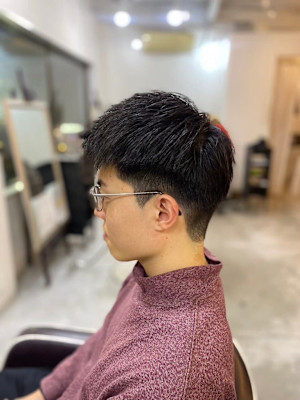 MEN’S HARE アッシュブラックベリーショート