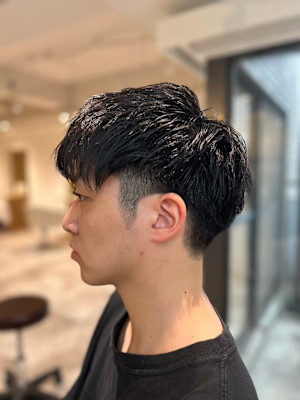 MEN'S HAIR刈り上げショートマッシュレイヤー