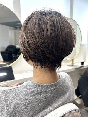 後ろ姿を褒められるショート！