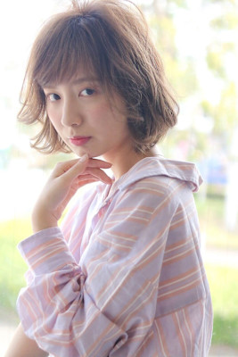 大人可愛い◎20代30代40代イメチェンフルバング似合わせカ