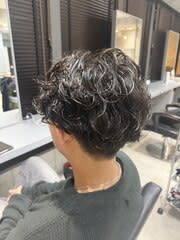 スパイラルパーマ