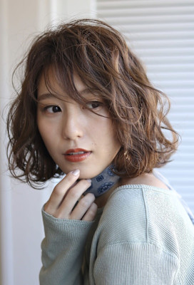 大人可愛い◎20代30代40代イメチェンフルバング似合わせカ