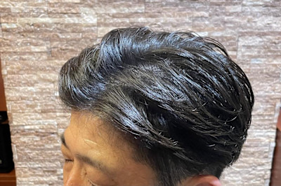 銀座 理容室 ツーブロナチュラルスタイル