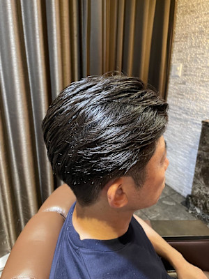 銀座 理容室 ツーブロナチュラルスタイル
