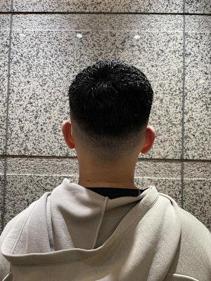 銀座 理容室 フェードスタイル