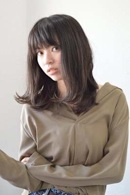 大人可愛い◎20代30代40代イメチェンフルバング似合わせカ