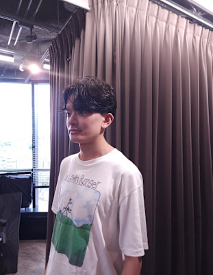 メンズのパーマ