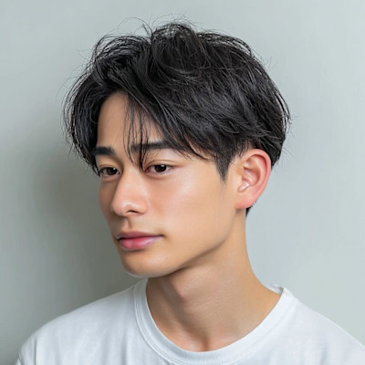 韓国風ニュアンスマッシュ