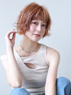 大人可愛い◎20代30代40代イメチェンフルバング似合わせカ
