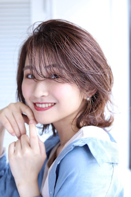 大人かわいい30代40代☆似合わせカットイメチェンハッシュカ