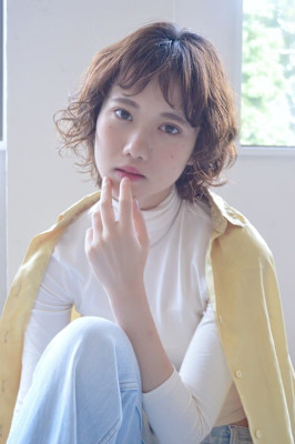 大人可愛い20代30代40代◎似合わせカットイメチェン流しバ