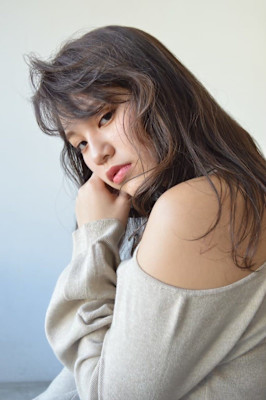大人可愛い20代30代40代似合わせカットイメチェン流しバン