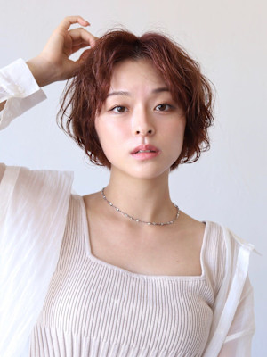 大人可愛い20代30代40代似合わせカットイメチェン流しバン