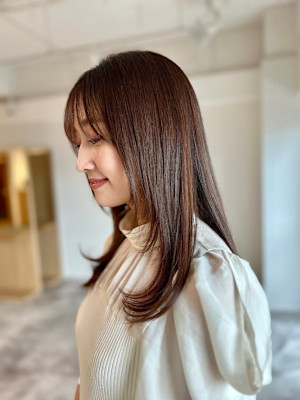 大人大人可愛い◎イメチェン似合わせカットフルバング