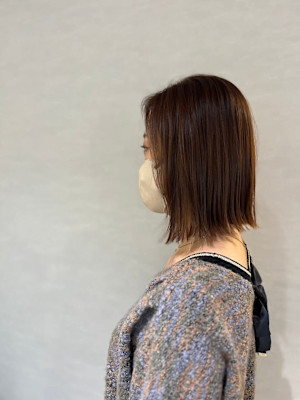大人可愛い20代30代40代◎グレーベージュアッシュカラーボ