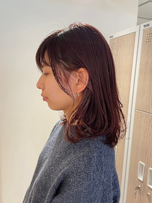 大人可愛い20代30代40代◎イメチェン似合わせカットグレー