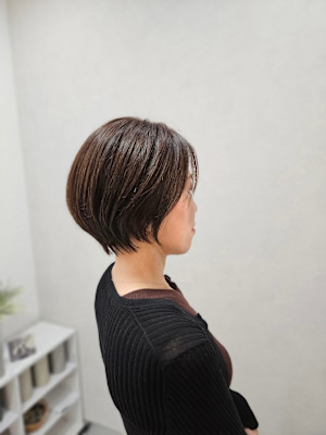 量が多く広がりやすい方に◎まとまる大人ショート