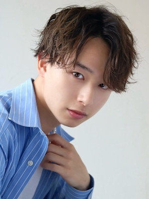 MEN'S HAIRマッシュパーマウルフカルマパーマ
