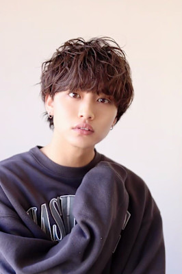 MEN'S HAIRマッシュパーマショートスタイル