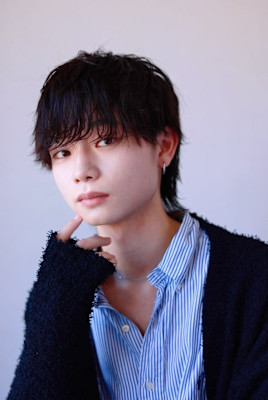 MEN’S HAIR マッシュパーマアッシュブラックカルマパ