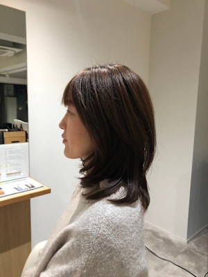 20代30代40代◎大人可愛いハッシュカットイメチェンミディ