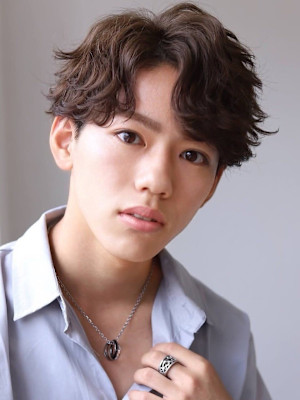 MEN'S HAIR刈り上げマッシュパーマ