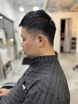 MEN'S HAIRアッシュブラック