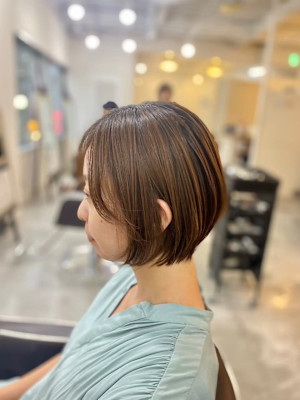 20代30代40代◎大人可愛いショートヘアシアーカラー