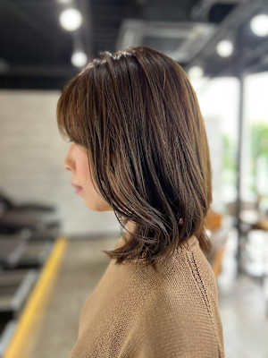 20代30代40代◎シアーカラーカールセミディ