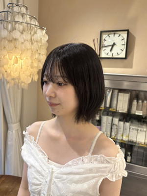 ツヤツヤ暗髪