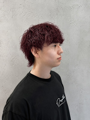 ワインレッドカラー