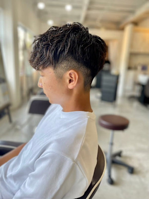 MEN’S HARE アッシュブラックショート