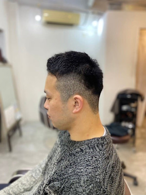 MEN'S HAIR刈り上げショート