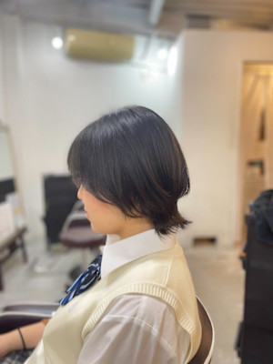 大人可愛い20代30代40代◎ショートウルフ
