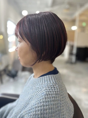 大人可愛い20代30代40代◎ショートヘア毛先カール