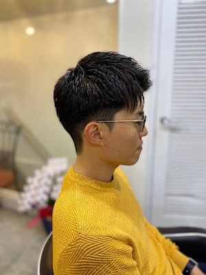 MEN'SHAIRアッシュブラックベリーショートダークアッシ