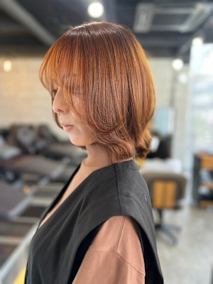 MEN'SHAIRアッシュブラックベリーショートダークアッシ