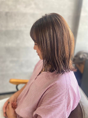 20代30代40代◎大人可愛い小顔に見せるヘアネビージュワン