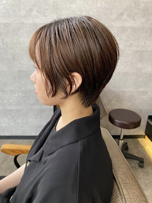 20代30代40代◎似合わせカットメルティカラーショートボブ