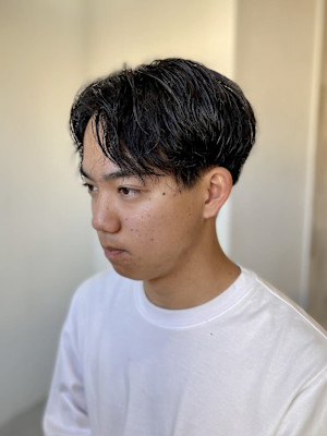 20代30代40代◎流行りスーツ短髪ツーブロ刈り上げショート