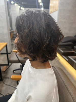 20代30代40代◎似合わせカットニュアンスボブパーマ