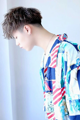 MEN’SHAIR束感マッシュパーマヘア