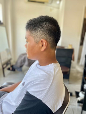 MEN'SHAIRアッシュブラックベリーショートダークアッシ