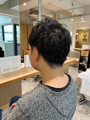 MEN'S HAIRベリーショートダークアッシュ