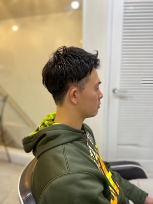MEN'SHAIRアッシュブラックベリーショートダークアッシ