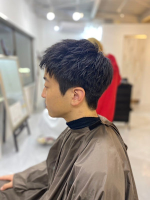 メンズ刈り上げショート