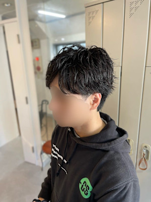 20代30代40代◎刈り上げなしスパイラルパーマ