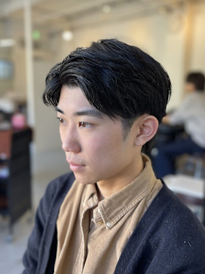 20代30代40代◎流行スーツ短髪ツーブロ刈り上げショートヘ